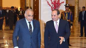 السيسي وعبد المهدي- الرئاسة المصرية