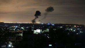 قصف في غزة- تويتر