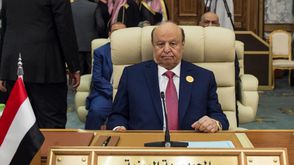 الرئيس اليمني عبد ربه منصور هادي يحضر القمة العربية - أ ف ب
