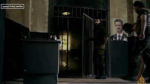 سجون النظام السوري مشهد تمثيلي- الجزيرة