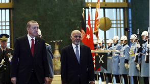 رئيس أفغانستان وأردوغان- جيتي