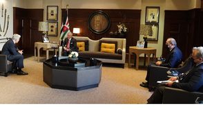 الأردن الملك عبد الله يلتقي وزير خارجية اسرائيل يائير لابيد الديوان الملكي