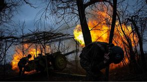 اوكرانيا باخموت مدفعية اوكرانية- وزارة الدفاع الاوكرانية