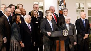 إدارة جورج بوش خلال حرب العراق- جيتي