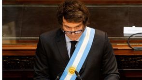 رئيس الارجنتين خافيير ميلي- جيتي