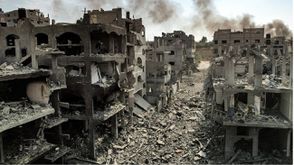 غزة دمار - وفا