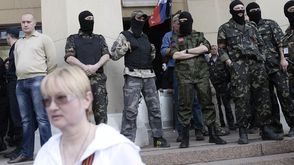 انفصاليون يسيطرون على مبنى التلفزيون بـ"دونيتسك" شرق أوكرانيا - انفصاليون يسيطرون على مبنى التلفزيون