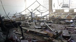 مدرسة عين جالوت - حي السكري - حلب  - قصف جوي 30-4-2014 (1)