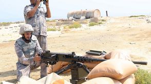 جنود من حرس الحدود السعودي بمحاذاة حدود اليمن ـ أ ف ب