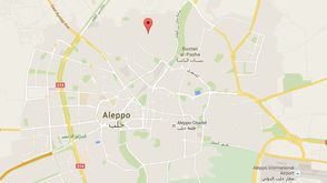 خريطة حي الشيخ مقصود - حلب سوريا - يقطنه الأكراد