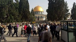 مستوطنون يقتحمون المسجد الأقصى - القدس