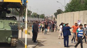 متظاهرين عراقيين- تويتر