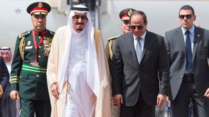 الملك سلمان  السيسي مصر   السعودية - واس