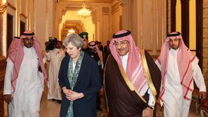 تيريزا ماي في السعودية- بريطانيا والسعودية- جيتي