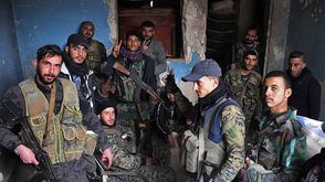 قوات النظام السوري- جيش النظام السوري- جيتي