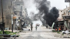 قصف النظام حماة   أ ف ب