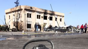 قصف في ليبيا- جيتي