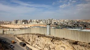 جدار الفصل العنصري فلسطين - جيتي