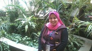 الصحفية المصرية   صفاء الكوربيجي   فيسبوك/ صفحتها الشخصية