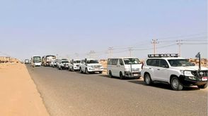 حافلات إجلاء لنقل رعايا الدول من السودان- تويتر