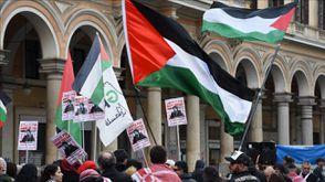 مظاهرة في ميلانو الايطالية ضد الحرب على غزة- الاناضول