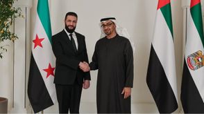 الشرع وابن زايد - إكس /الرئاسة السورية