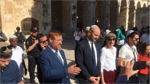 يهودا غليك يقتحم المسجد الأقصى - الأناضول