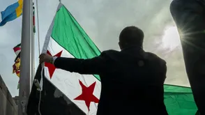 علم سوريا - UN Photo