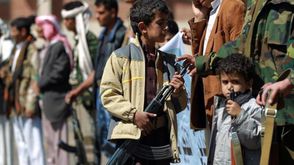 اليمن  تجنيد الأطفال الحوثي الحوثيين