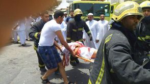 تفجير انتحاري في السعودية - تويتر