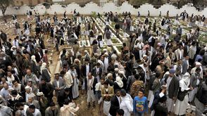 جنائز مقاتلي الحوثي في صنعاء - 07- جنائز مقاتلي الحوثي في صنعاء - الاناضول