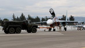 مطار حميميم قاعدة عسكرية روسيا سوريا أ ف ب