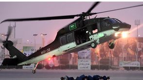 قوات سعودية تستعرض مهاراتها في الرياض - أ ف ب