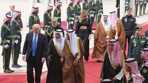 ترامب  -  السعودية -  الملك سلمان - أ ف ب