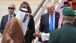 ترامب الملك سلمان السعودية أمريكا - أ ف ب