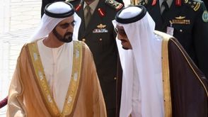 السعودية الإمارات الملك سلمان ولي عهد أبو ظبي محمد بن زايد - ا ف ب