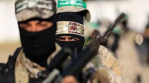 استعراض عسكري لحركة حماس في غزة - أ ف ب