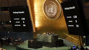 الجمعية العامة للأمم المتحدة تصوت على قرار ترامب الاعتراف بالقدس عاصمة لإسرائيل - جيتي