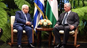 عباس ورئيس كوبا- وفا