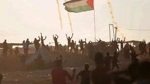 مسيرة العودة في غزة- جيتي