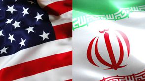علم إيران أمريكا