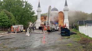 حرق مسجد في أمريكا