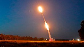غزة صاروخ صواريخ المقاومة جيتي