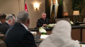 جانب من لقاء ملك الأردن مع كتلة الإصلاح التابعة للحركة الإسلامية في البرلمان- الموقع الرسمي للملك
