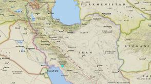 زلزال إيران- USGS