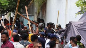 سريلانكا عنف احتجاجات جيتي