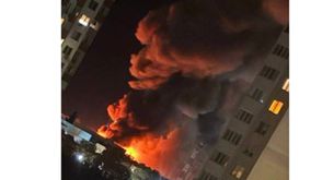 حريق كبير في ميناء أوديسا بعد ضربة صاروخية- اكس