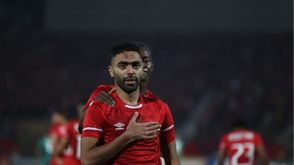 حسين الشحات لاعب الأهلي - الاناضول