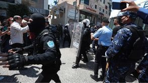 قوات أمن السلطة الفلسطينية  -  الأناضول