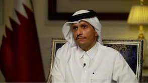 وزير خارجية قطر خلال المقابلة مع الشبكة الأمريكية- CNN
